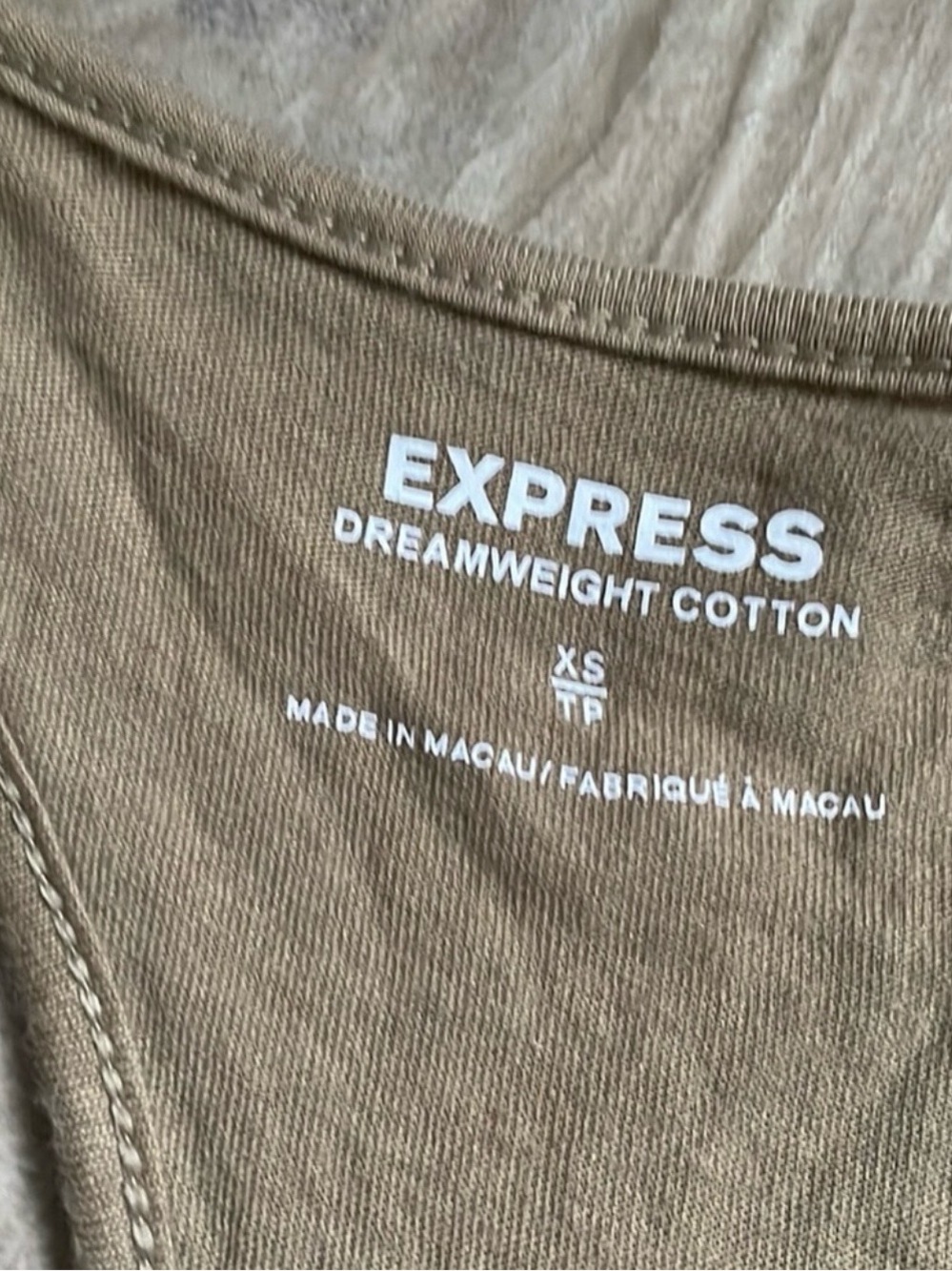 EXPRESS Gold/Copper Tank Blouse - Picture 3 of 7